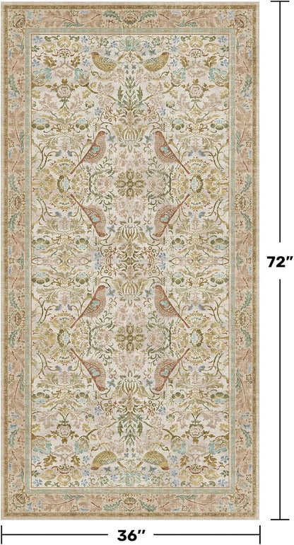 3x6 Washable Rug for Large Entryway - Image 2