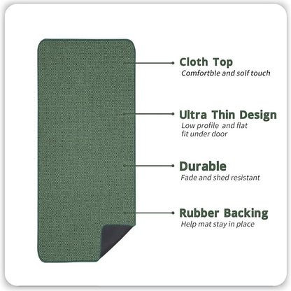 Bosap Bath Mat, Ultra Thin Bathroom Runner Rugs, Large Bath Mats - Image 2
