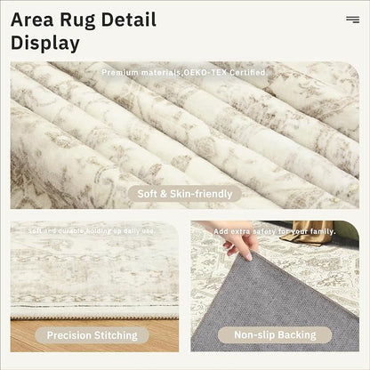 Soalmost 3x5 Rug, Small Area Rug - Image 6