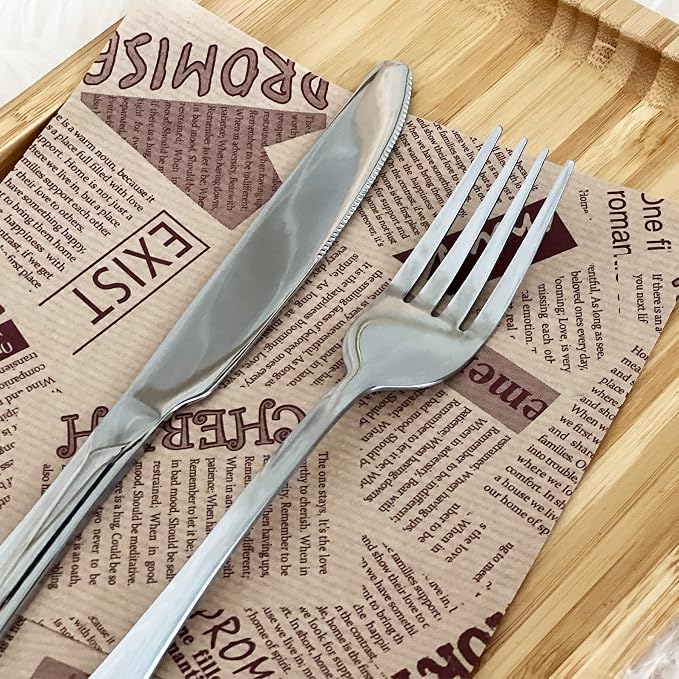 SANTUO 12 Piece Silverware Set - Image 5