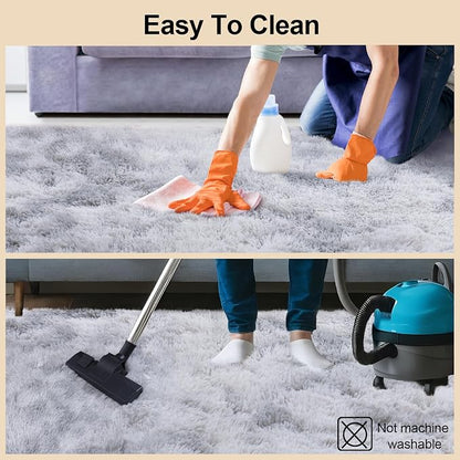 Mugorn 5x7 Rugs for Living Room, Large Fluffy Area Rugs for Bedroom, Soft - Image 6