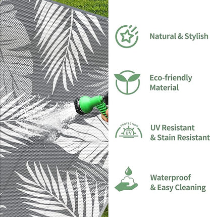 GENIMO Outdoor Rug 4' x 6' Waterproof - Image 6