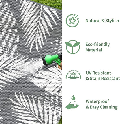 GENIMO Outdoor Rug 2.5' x 8' Waterproof - Image 5