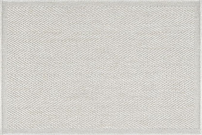 CAMILSON Easy Jute Rug 2x3, Indoor Outdoor Off-White Color Fiber Area Rugs - Image 2