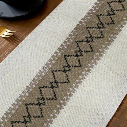 EMMTEEY Macrame Table Runner Boho Style 94 Inches Long, Scratch & Heat Resistant - Image 4