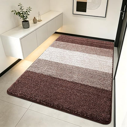 Kitinjoy Indoor Outdoor Door Mat, 70x35 Non-Slip Absorbent Dirt Trapper by Kitinjoy