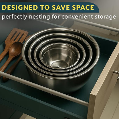 Stainless Steel Mixing Bowls - Image 7