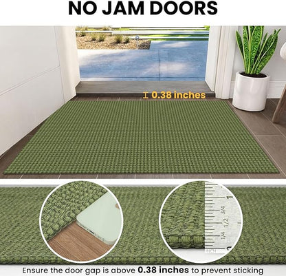 IOHOUZE Washable Area Rug 6x9 Non Slip Rubber Backed Rugs - Image 3