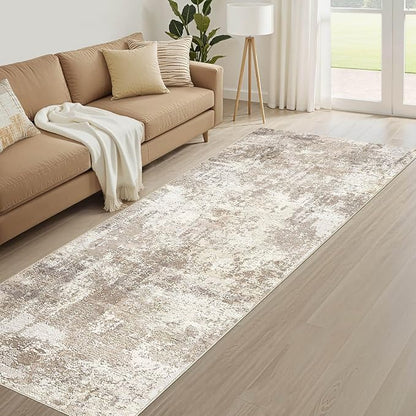 Runner Rug Kitchen Washable Rugs: 3x8 Non-Slip Abstract Soft Modern Stain - Image 8