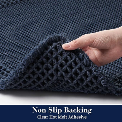 RESARE Waffle Bath Mat for Bathroom, Super Absorbent Bathroom Rugs Non Slip - Image 4