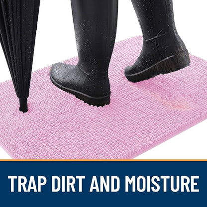 OLANLY Dog Door Mat for Muddy Paws 35x24, Absorbs Moisture and Dirt, Absorbent - Image 2