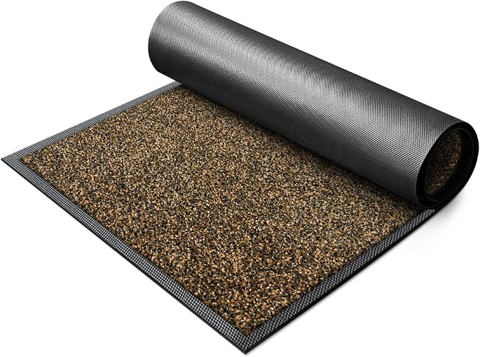 Mibao Super Absorbent Front Door Mat, Non-Slip Washable Indoor Doormats by Mibao