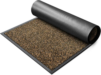 Mibao Super Absorbent Front Door Mat, Non-Slip Washable Indoor Doormats by Mibao