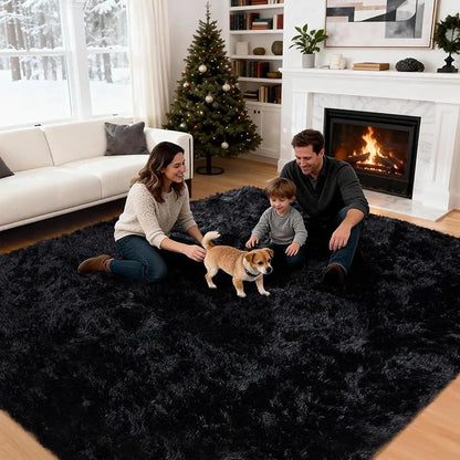 5x7 Area Rug for Living Room: Ultra Soft Fluffy Rug Modern Large Thicked Shag - Image 4