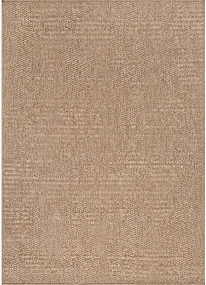 CAMILSON Easy Jute Rug 4x6, Indoor Outdoor Natural Color Fiber Area Rugs - Image 2