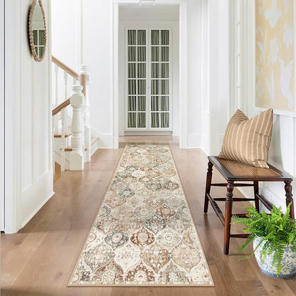 Lahome Moroccan Hallway Rug, Ultra-Thin Oriental Carpet - Image 5