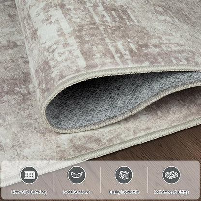 9x12 Area Rugs for Living Room Rug Washable: Modern Large Rug for Dining Room - Image 4