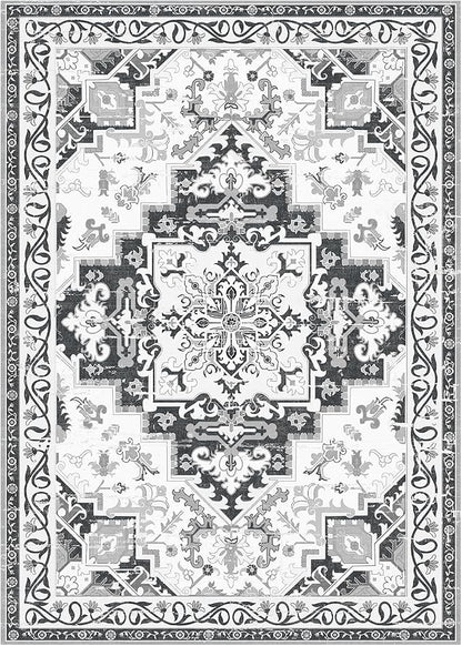 Rugflix 6x9 Area Rug for Living Room, Machine Washable Area Rugs - Image 9