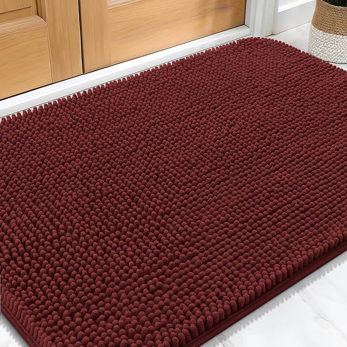 OLANLY Dog Door Mat for Muddy Paws 32x20, Absorbs Moisture and Dirt, Absorbent by OLANLY