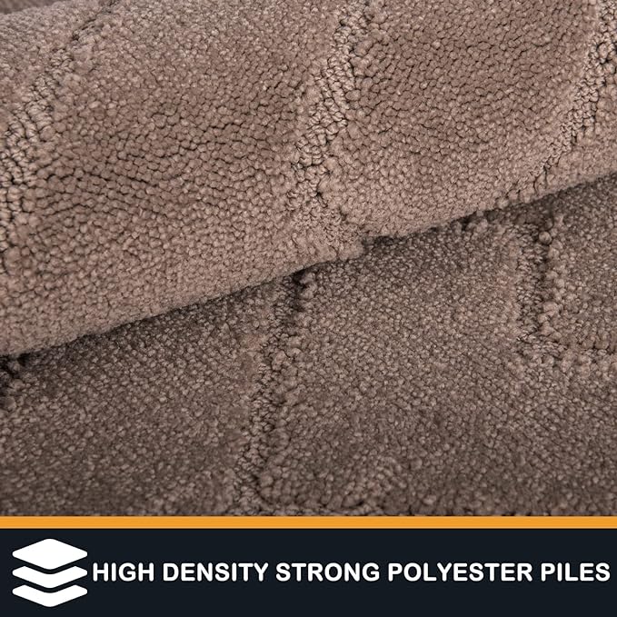 PURRUGS Dirt Trapping Door Mat 24" x 70", Non-Slip Machine Washable Entry Rug - Image 5