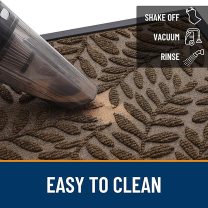 OLANLY Door Mat Indoor Outdoor Entrance, Waterproof All-Weather All-Season - Image 6