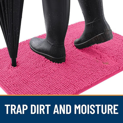 OLANLY Dog Door Mat for Muddy Paws 30x17, Absorbs Moisture and Dirt, Absorbent - Image 2