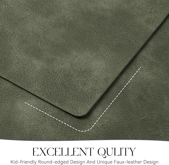 MOSAYT Vinyl Placemats Set of 6-12 X 17 Inch - Image 5