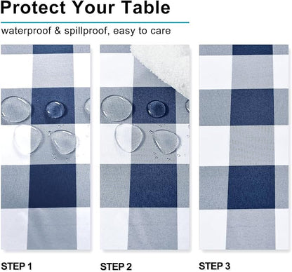 Checkered Tablecloth Rectangle - Image 2