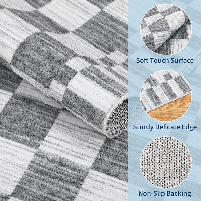 GarveeHome 2×12 Kitchen Runner Rug Non Slip, Washable Runner Rug - Image 5