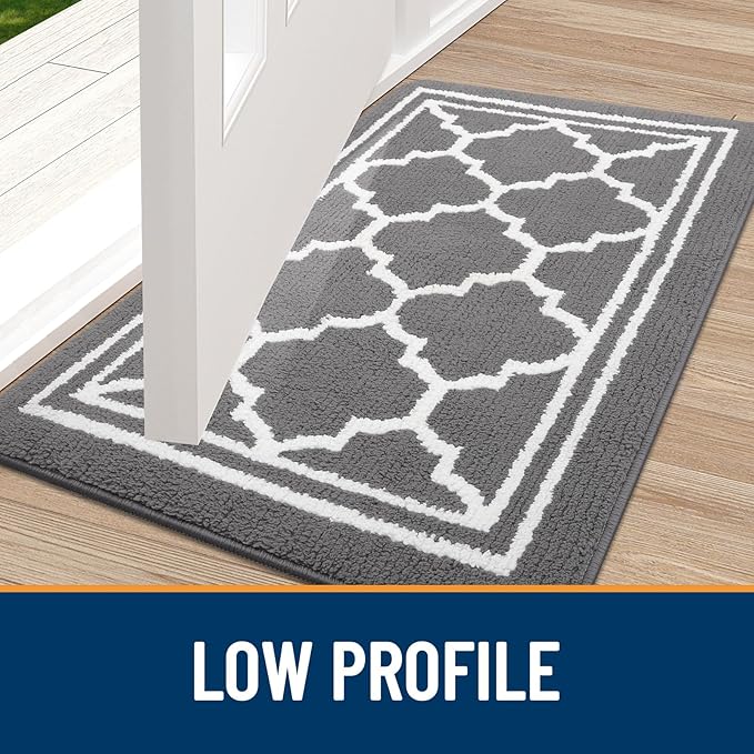 Buganda Runner Indoor Door Mat, Dirt-Resistant and Absorbent Doormat, Low - Image 3