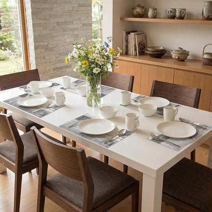 Emvency Farmhouse Placemats Set of 6, 12x18 Inch - Image 7