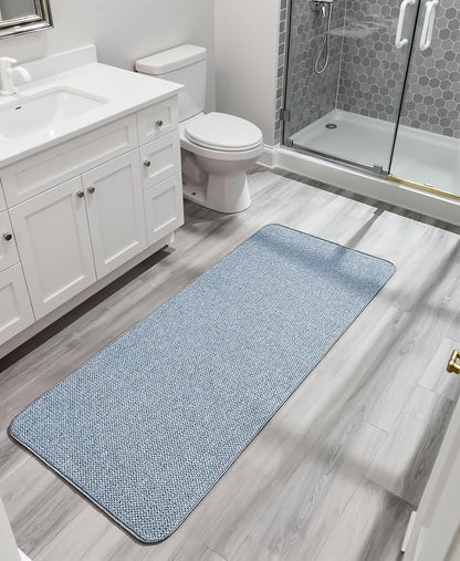 Bosap Bath Mat, Ultra Thin Bathroom Runner Rugs, Large Bath Mats - Image 7