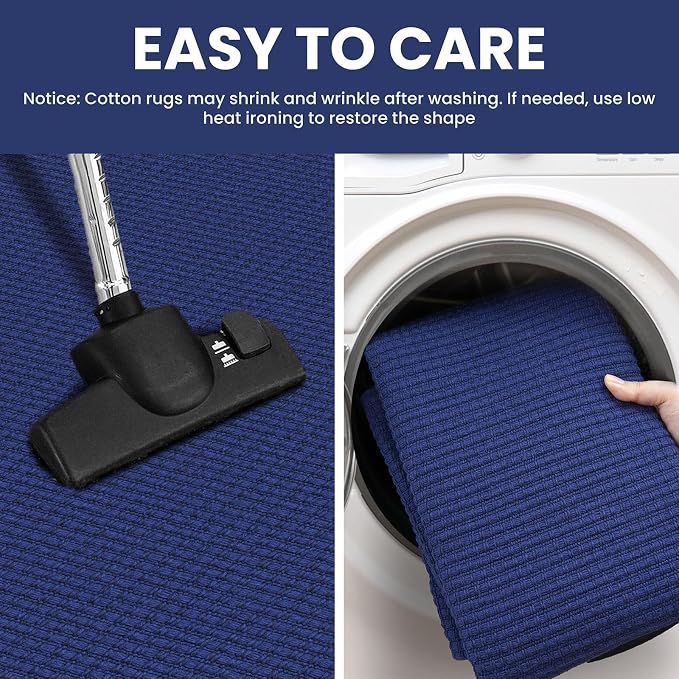 IOHOUZE Washable Runner Rug 3x10 Non Slip Rubber Backed Long Hallway Runner - Image 4