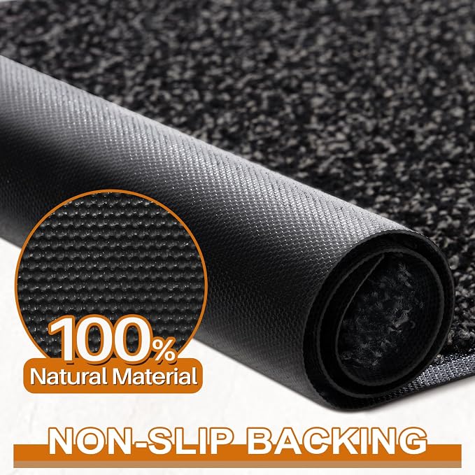 Mibao Super Absorbent Front Door Mat, Non-Slip Washable Indoor Doormats - Image 5