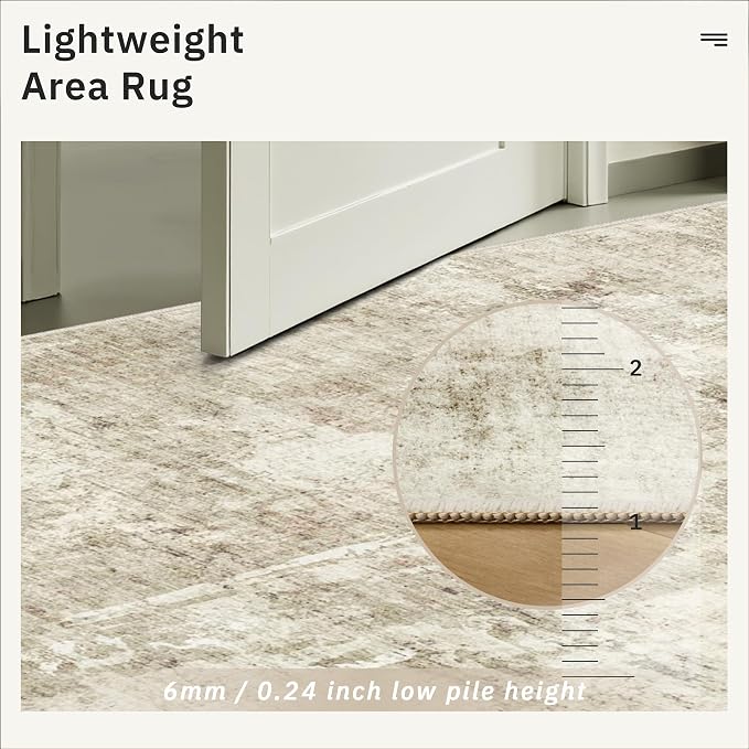 Soalmost 3x5 Rug, Small Area Rug - Image 7