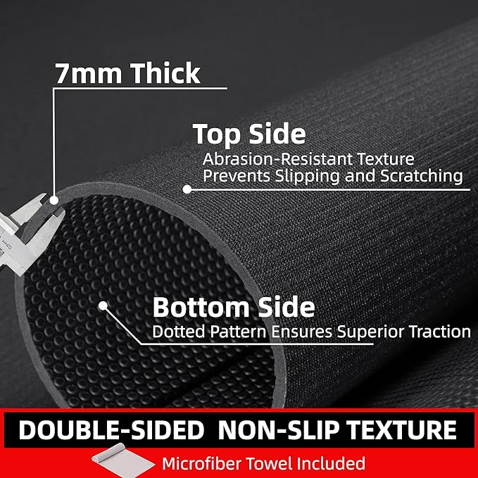 GymCope Large Exercise Mat for Home Workout, - Image 6