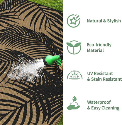 GENIMO Outdoor Rug 8' x 10' Waterproof - Image 6