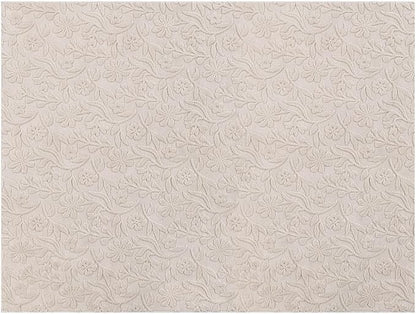 Vaukki 9x12 Area Rug for Living Room, Soft Fluffy Washable Modern Floral Indoor - Image 9