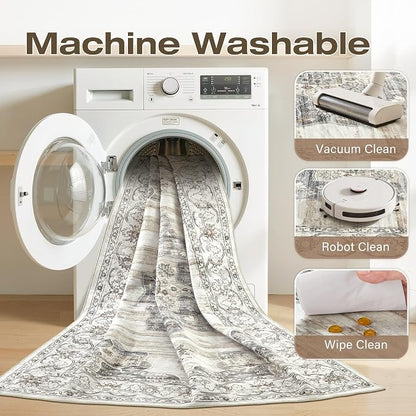 5x7 Washable Area Rug - Image 2