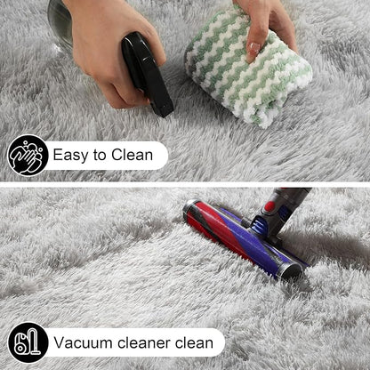 2x3 Rugs for Bedroom, Fluffy Area Rugs for Living Room, Small Fuzzy Shag Soft - Image 4