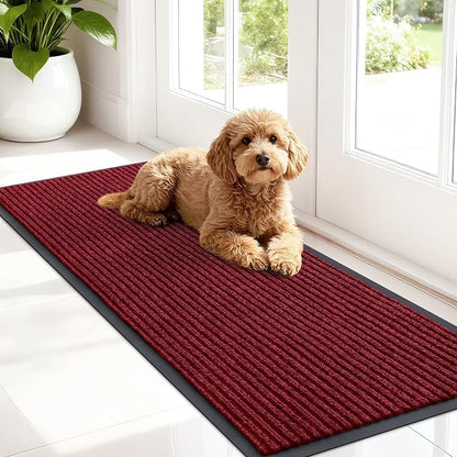 OLANLY Front Door Mat Indoor Outdoor Entrance, Waterproof Heavy Duty Doormat by OLANLY