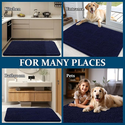 OLANLY Dog Door Mat for Muddy Paws 70x24, Absorbs Moisture and Dirt, Absorbent - Image 8