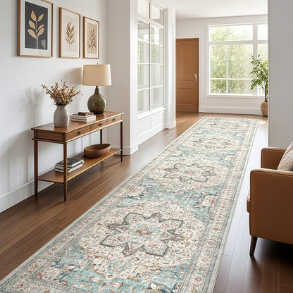 Tortania Area Rug 3x10 Runner Rugs - Image 4