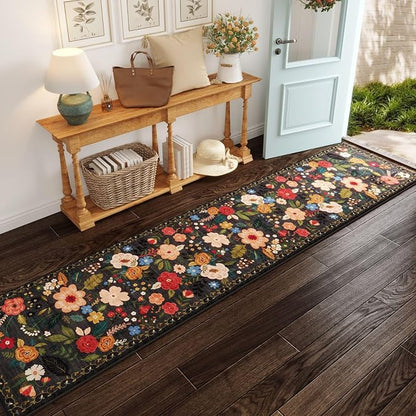 Rugcomf Washable Kitchen Runner 2'7"x12' by Rugcomf