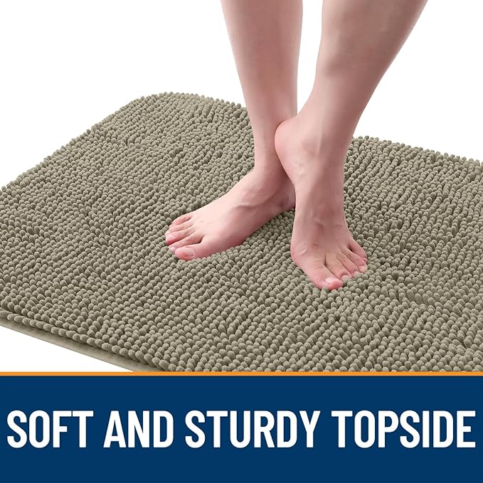 OLANLY Dog Door Mat for Muddy Paws 54x24, Absorbs Moisture and Dirt, Absorbent - Image 4