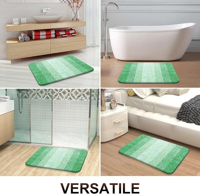 OLANLY Bathroom Runner Rugs Mat 47x17, Extra Soft Absorbent Microfiber Bath Rugs - Image 6