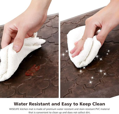 WISELIFE Kitchen Mat Cushioned Anti Fatigue Floor Mat, Thick Non Slip - Image 4