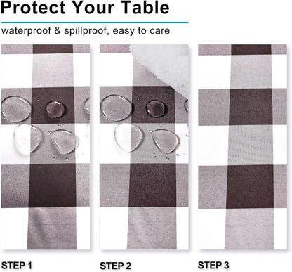 Checkered Tablecloth Rectangle - Image 2
