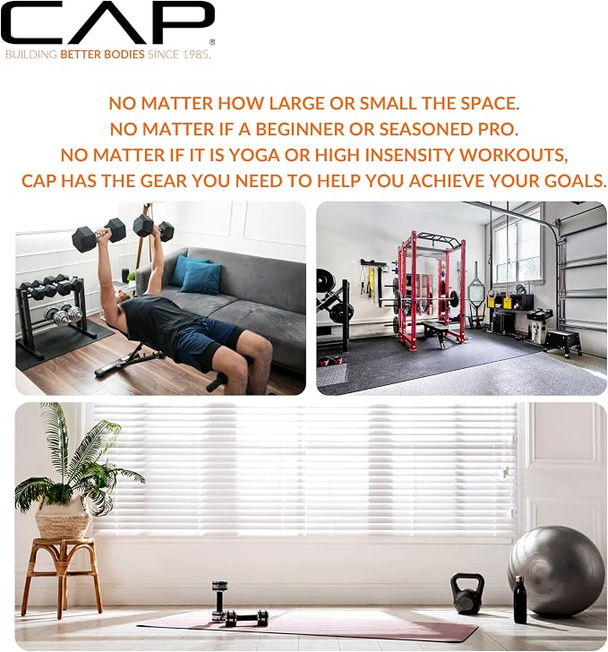 CAP Barbell All Purpose Folding Anti Tear Exercise Training Aerobic Fitness Gym - Image 7