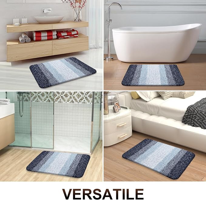 OLANLY Large Bathroom Rugs Mat 50x30, Extra Soft Absorbent Microfiber Bath Rugs - Image 7